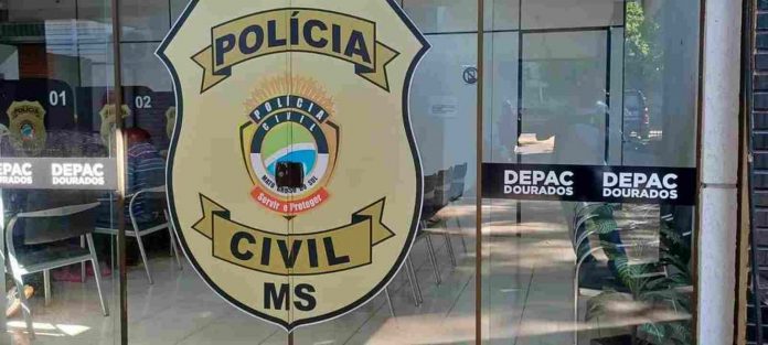Depac-dourados-redimens.-2-2-1536x691 Acusado foi levado para a Depac de Dourados (Foto: Marcos Morandi, Midiamax)